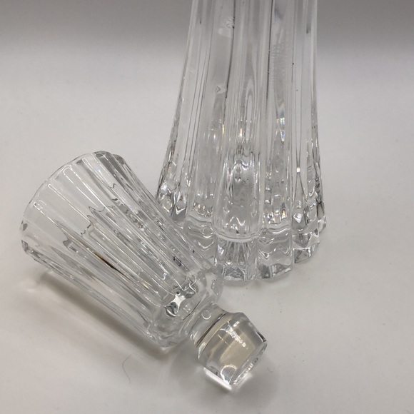 Vtg. Crystal Nightcap Brandy shot Glass Decanter - Picture 4 of 11